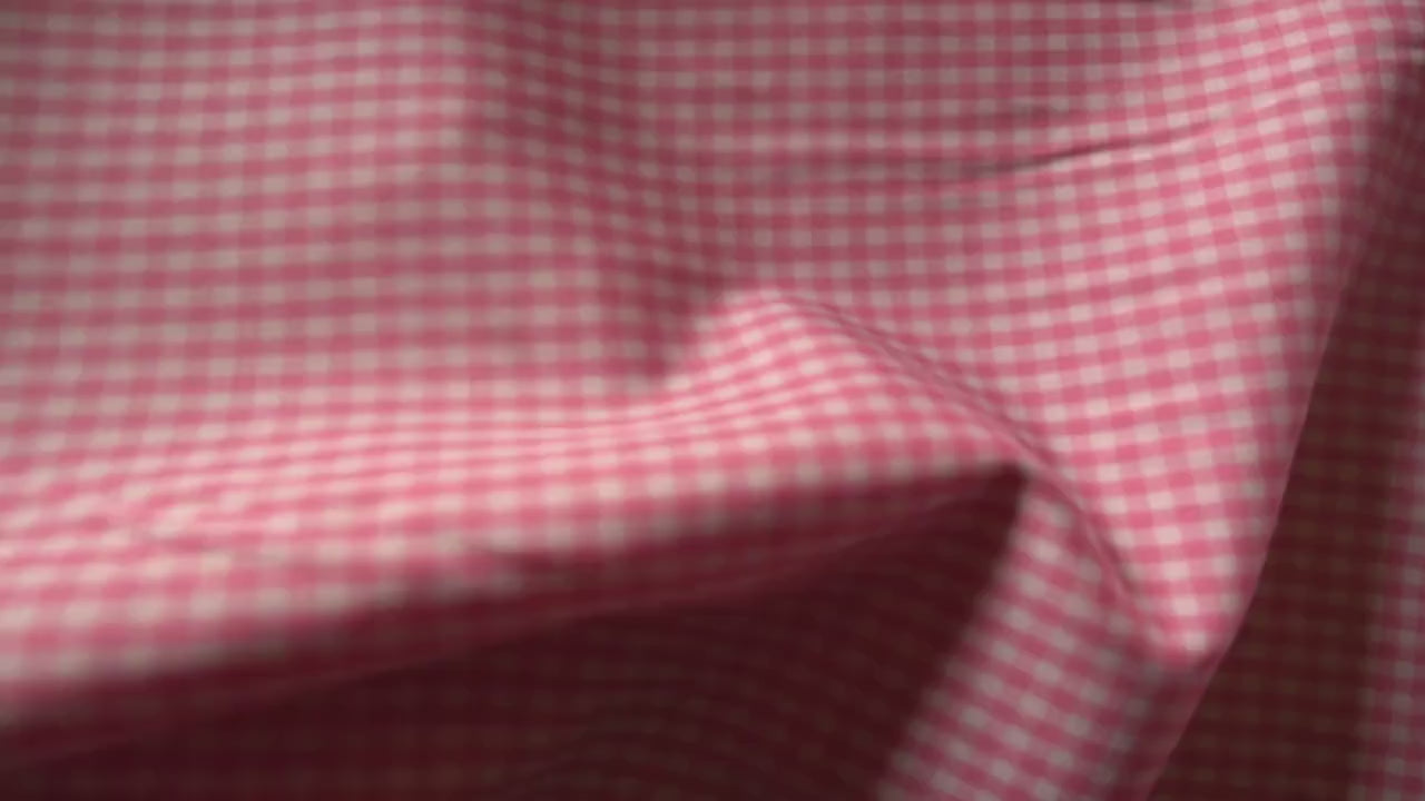 Tencel Viscose gingham - pink