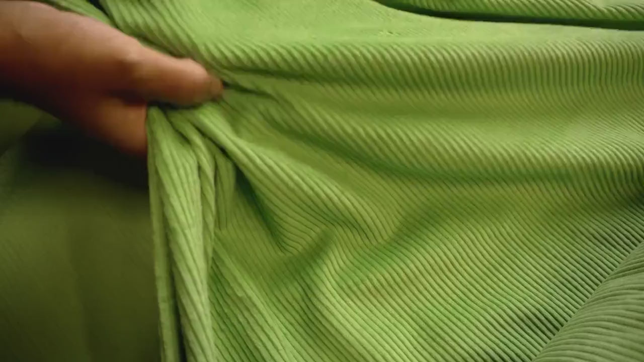 6w Soft Corduroy - Energy Green
