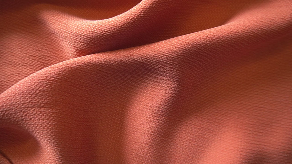 Cupro Small Jacquard - orange
