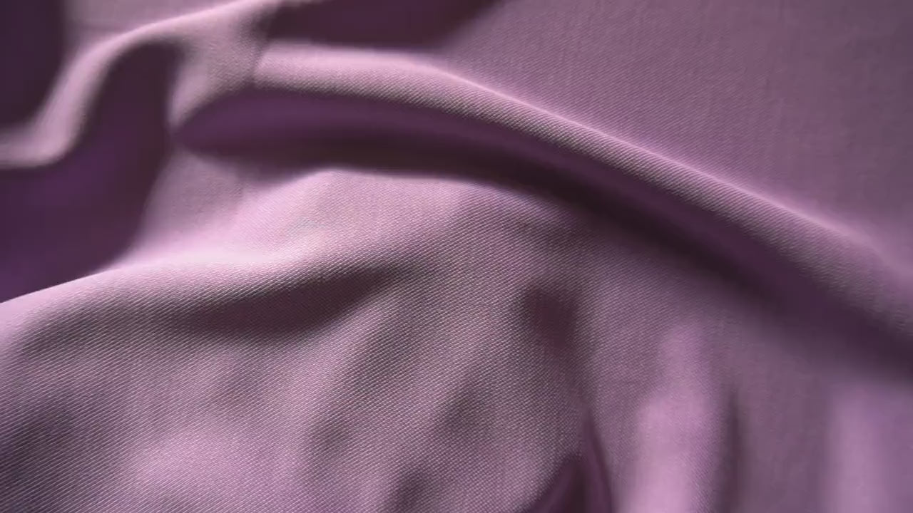 Modal Pique Jersey - Lilac - Sand Washed, Soft & Drapey, 190gsm