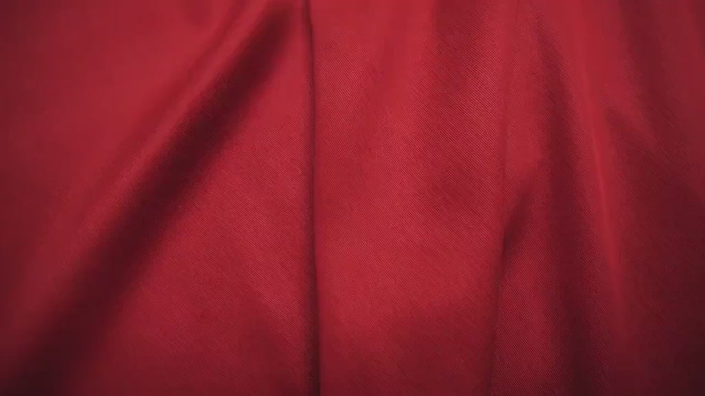 Tencel Twill fabric Carmine red
