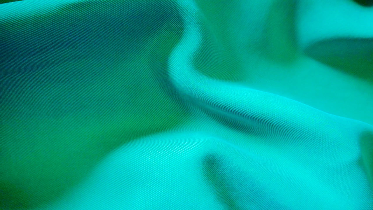 Sanded Lyocell Twill - Soft Fluid Draping Fabric - Emerald